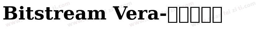 Bitstream Vera字体转换